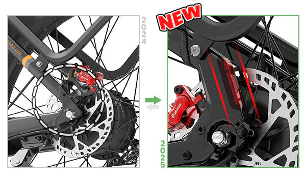 Lankeleisi MG600 Plus 2025 Version 26" Fat Bike 960Wh All Terrain SUV E-Bike with Torque Sensor 48V 20Ah Battery