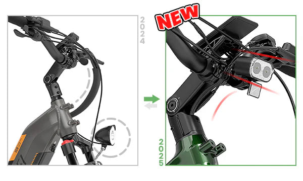 Lankeleisi MG600 Plus 2025 Version 26" Fat Bike 960Wh All Terrain SUV E-Bike with Torque Sensor 48V 20Ah Battery