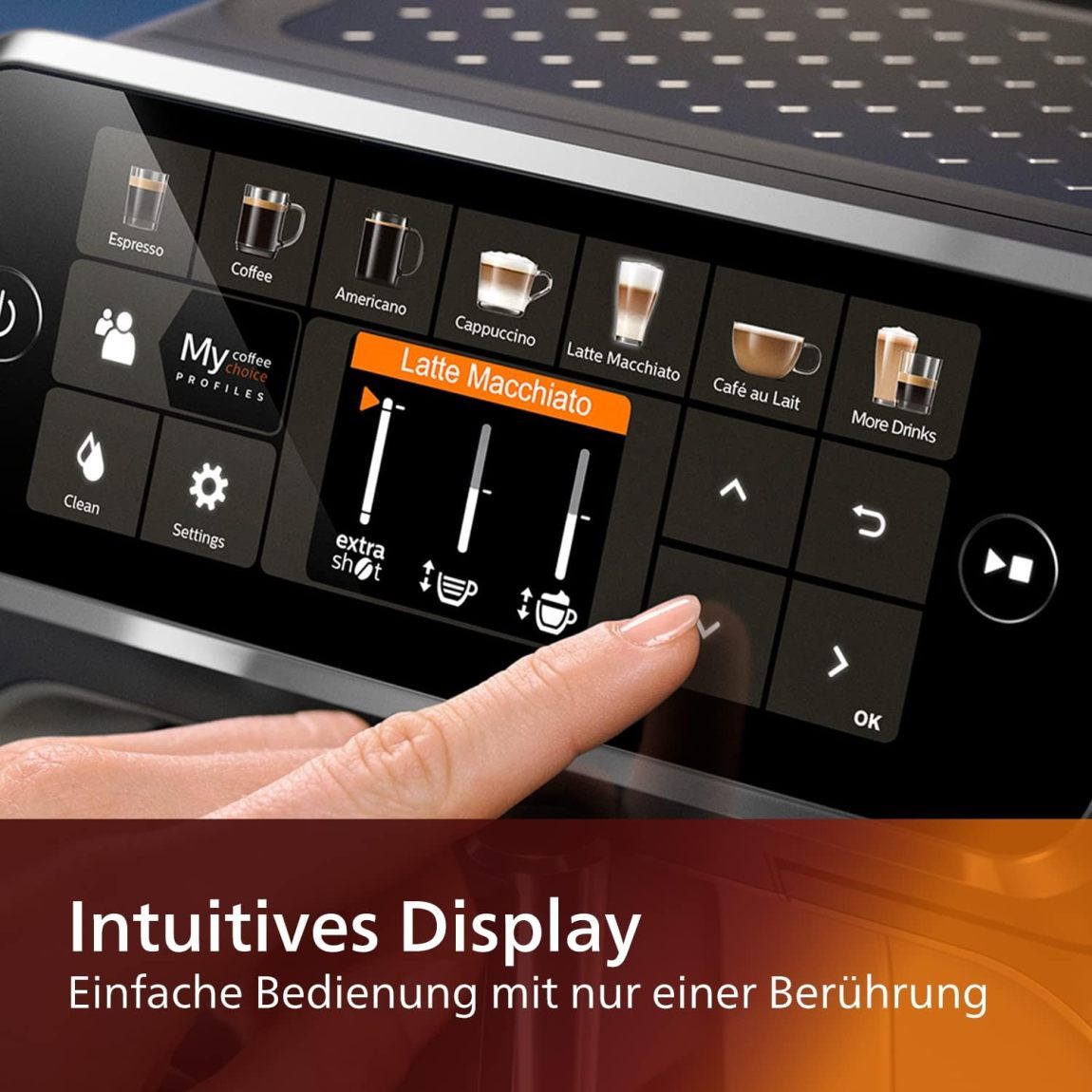 Philips 5400 Series Fully Automatic Espresso Machine - LatteGo