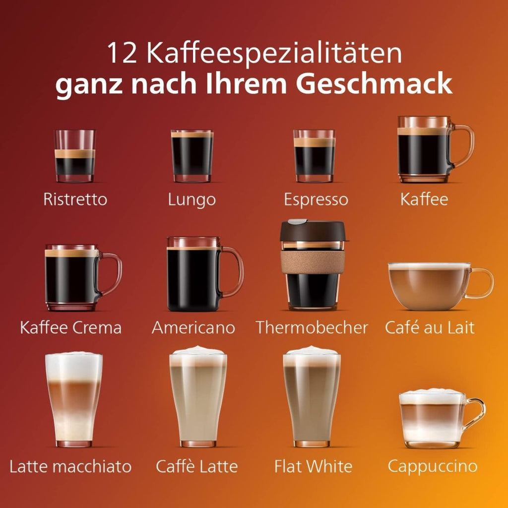 Philips 5400 Series Fully Automatic Espresso Machine - LatteGo