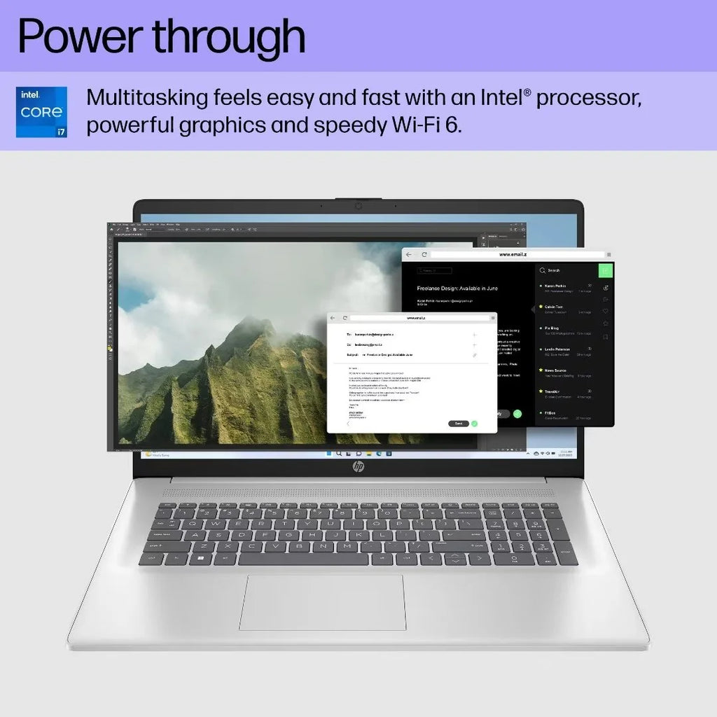 Laptop 17 with Intel Core i7-1355U | 17.3" HD+ Touchscreen | Up to 64GB RAM & 2TB SSD