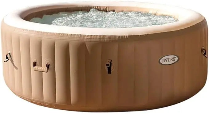 INTEX 28428EX Inflatable Spa. Beige. 4-8 People