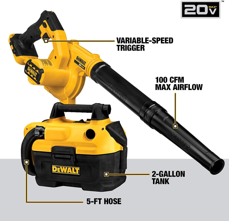 DEWALT 18V/20V MAX Cordless Brushless Power Tool Combo Kit – Professional 10–28 Piece Set with Lithium-Ion Batteries (DCK1020D2 / 28-Piece Pro Kit)
